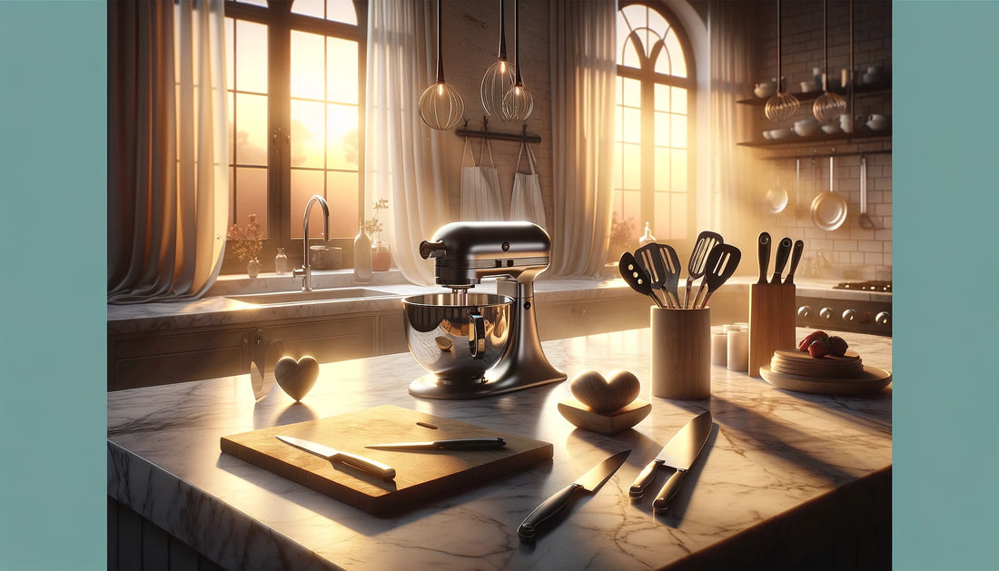 Concrete Love: Elevating Valentine's Day with Durable Kitchen Accessories for Couples Cooking Together
