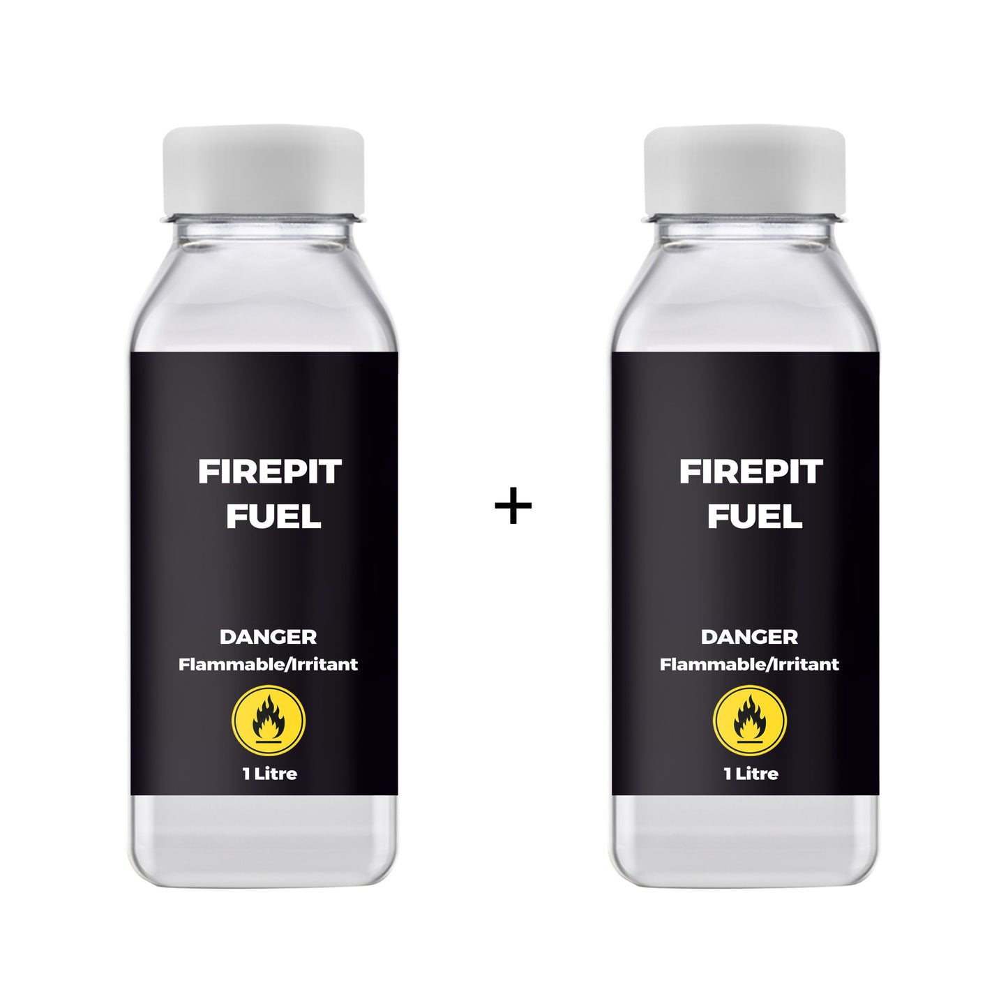 Firepit Fuel - Clean Burning Eco-Friendly Fuel with Smokeless & Odourless Flame