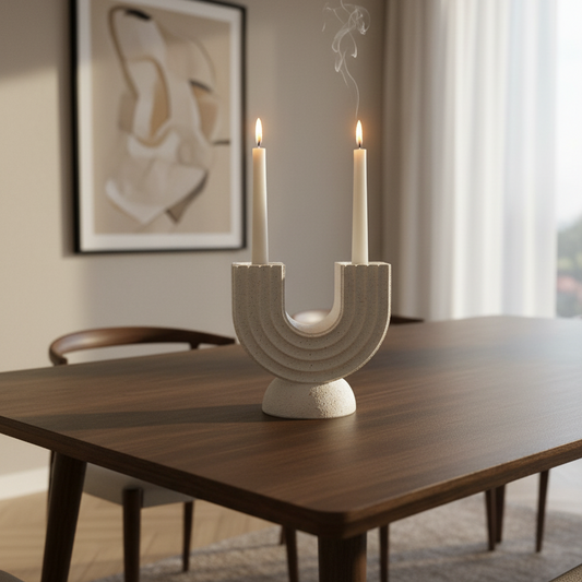 The Monumental Arch Duo candle holder