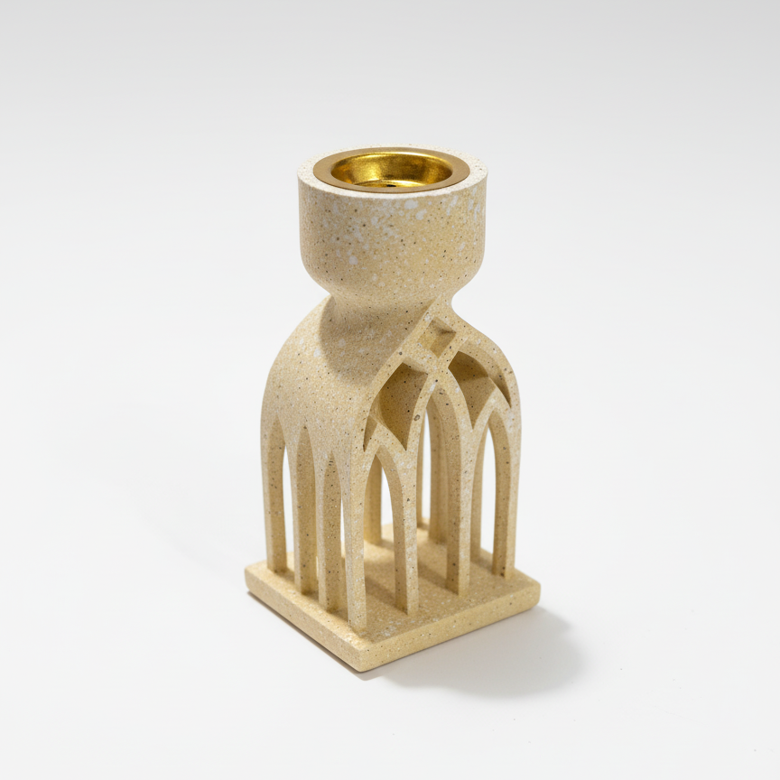 The Arc Column - Architectural Tealight Candle Holder