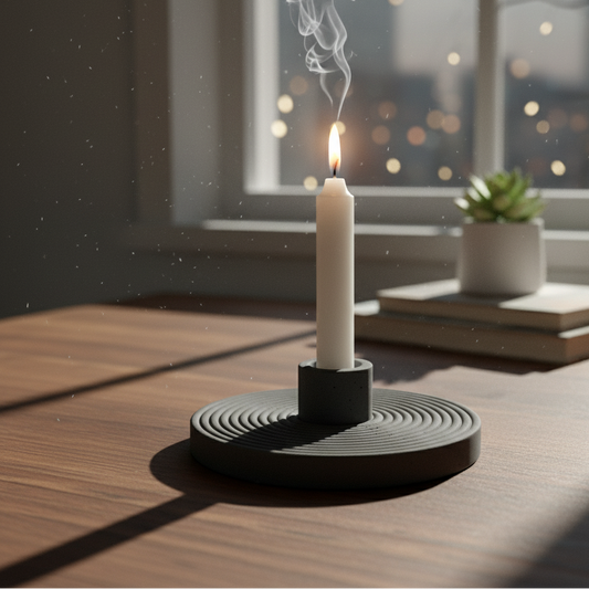Zentra candle stick holder