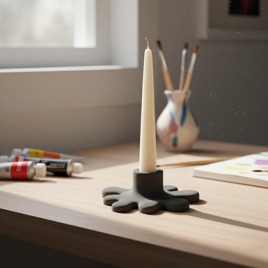 Floret candle stick holder