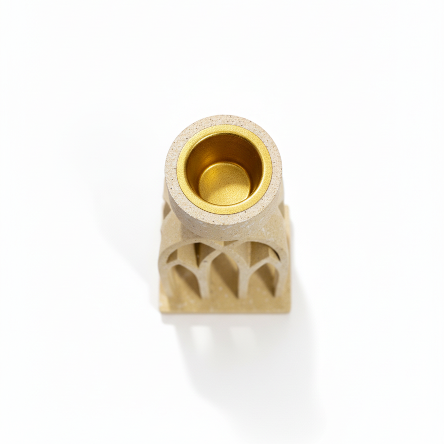 The Arc Column - Architectural Tealight Candle Holder