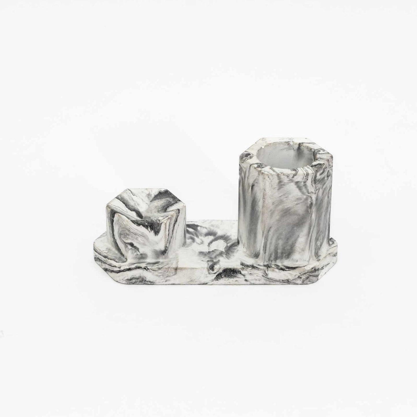 ZenStone Candle & Incense Stick holder for Pooja Room Decor
