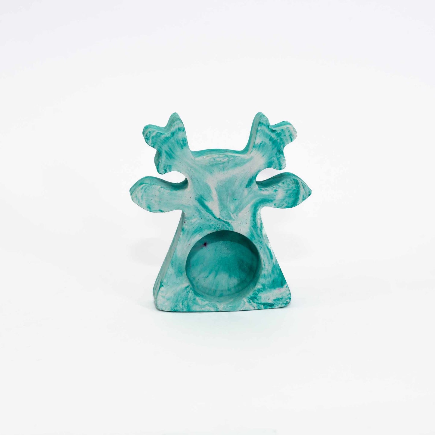Reindeer- Mint Marble