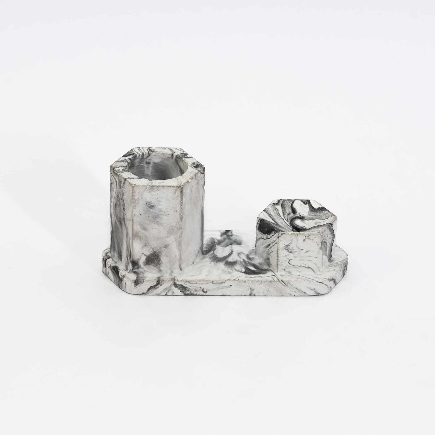 ZenStone Candle & Incense Stick holder for Pooja Room Decor