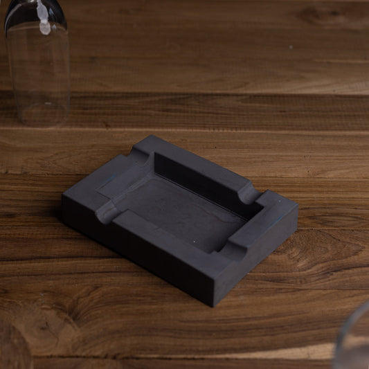 New  Rectashtray Dark Concrete - Sleek and contemporary design Ashtray