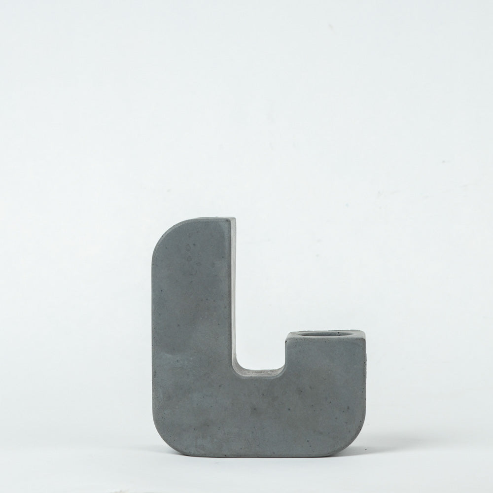 Dyad Contemporary design Concrete Candle Holder