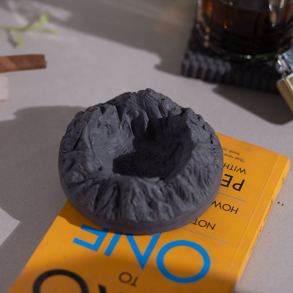 Mount Mountain Inspired Concrete Ashtray