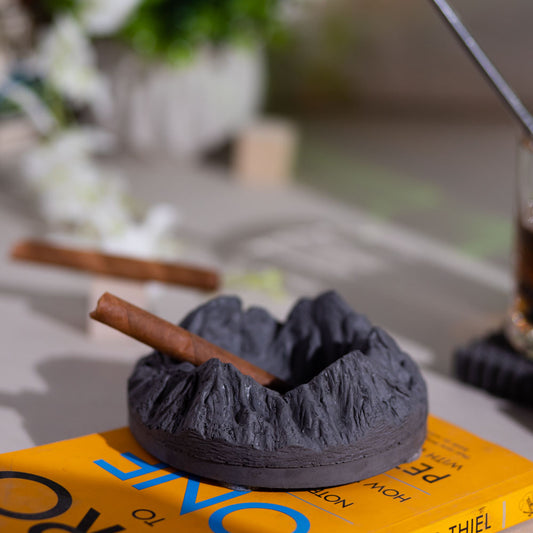 Mount Mountain Inspired Concrete Ashtray