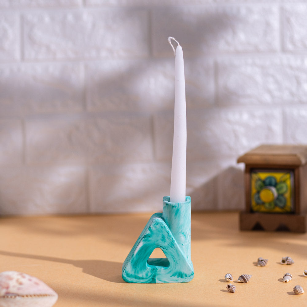 Trimney- Aesthetic Candle Holder made in concrete- elegant and minimal appeal