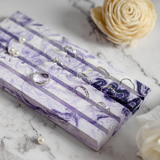 Verove Minimal Design Jewelry Display Tray- Chic, Contemporary, comes in multiple colors!