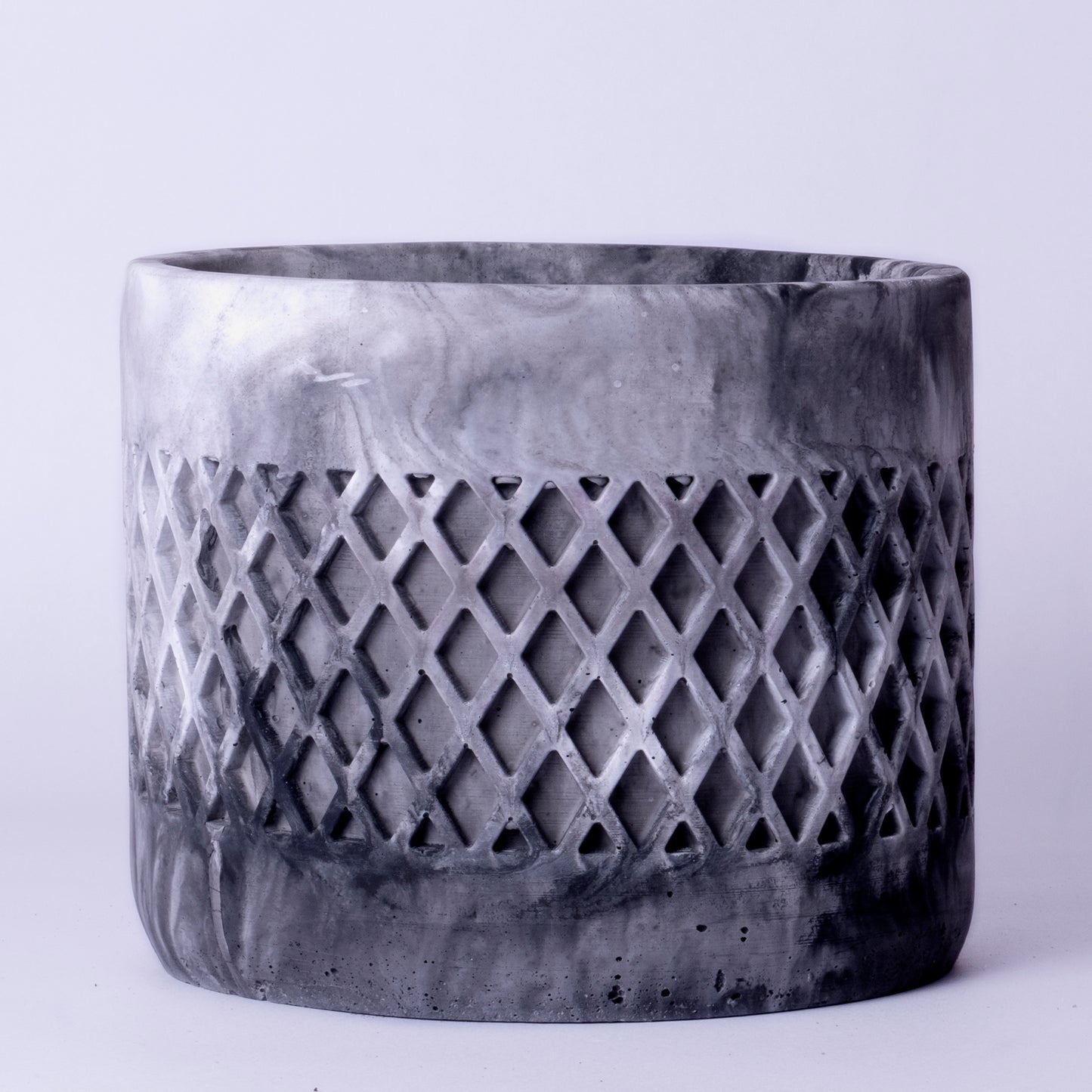 Dimen Planter Nero Marble - Best Geometric Planter for home Decor for Indoor & Outoor Gardening