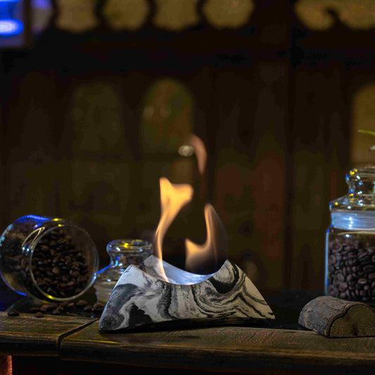 TRICLE-CIRCULAR TRIANGLE SHAPED FIREPIT