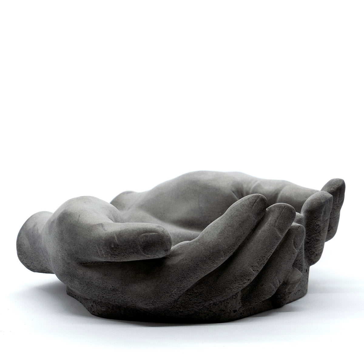 Docile Dark Concrete - Multipurpose Real Human Hand Sculpture for Office & Home