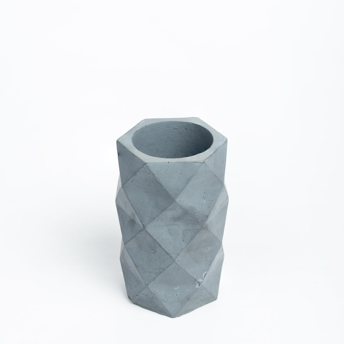 Penrose Holder-Terracotta-Geometric pattern holder for your work desk, bath, and kitchen.
