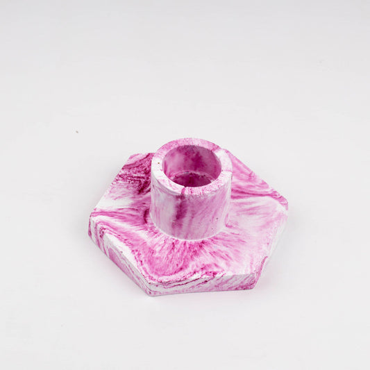 Xircle Modern Table Top Concrete Candle Stand