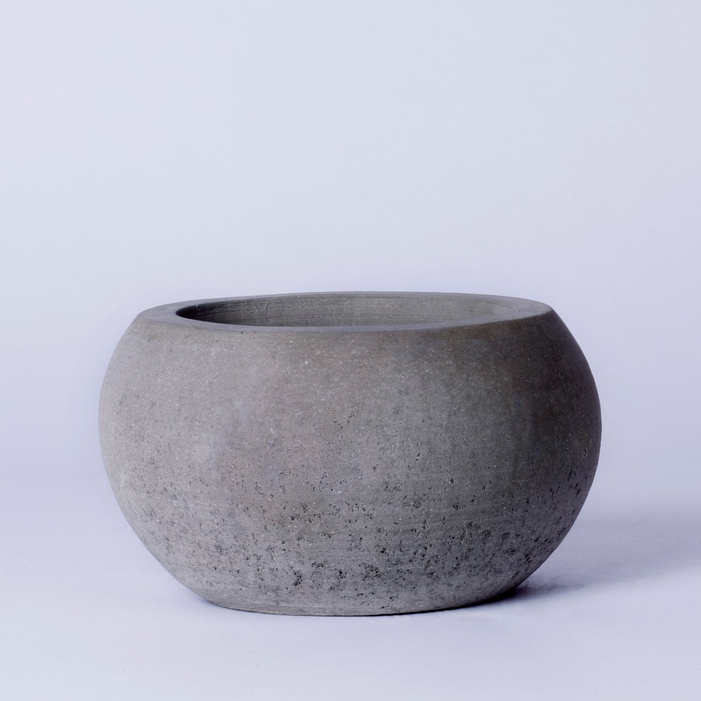 Orb Planter Dark Concrete - Classic Concrete Succulent Planter in lively earthy colours, perfect for home decor & gifting.
