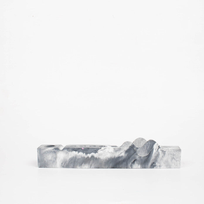 Wavearranger-Nero Marble-Contemporary design Pen Holder for keeping your most important pens