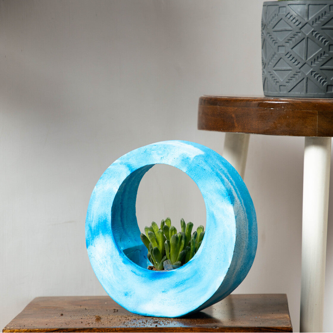 Moon Basket-Nero Marble-Moon Basket Planter for indoors and outdoors