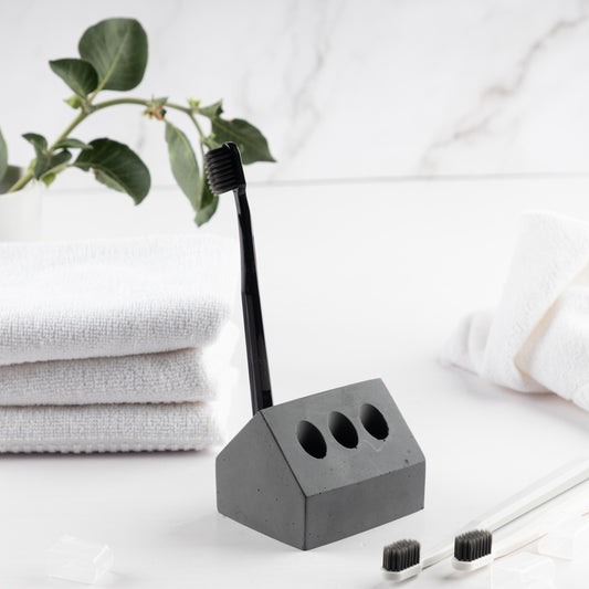 Cabana Stand-Dark Concrete-Pencil Stand