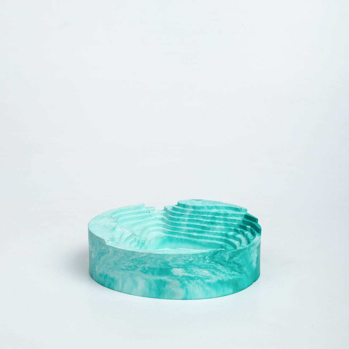 Cavash Tray Dark Concrete- Unique Ashtray- A Contemporary Design, the perfect gift for friends and colleagues.