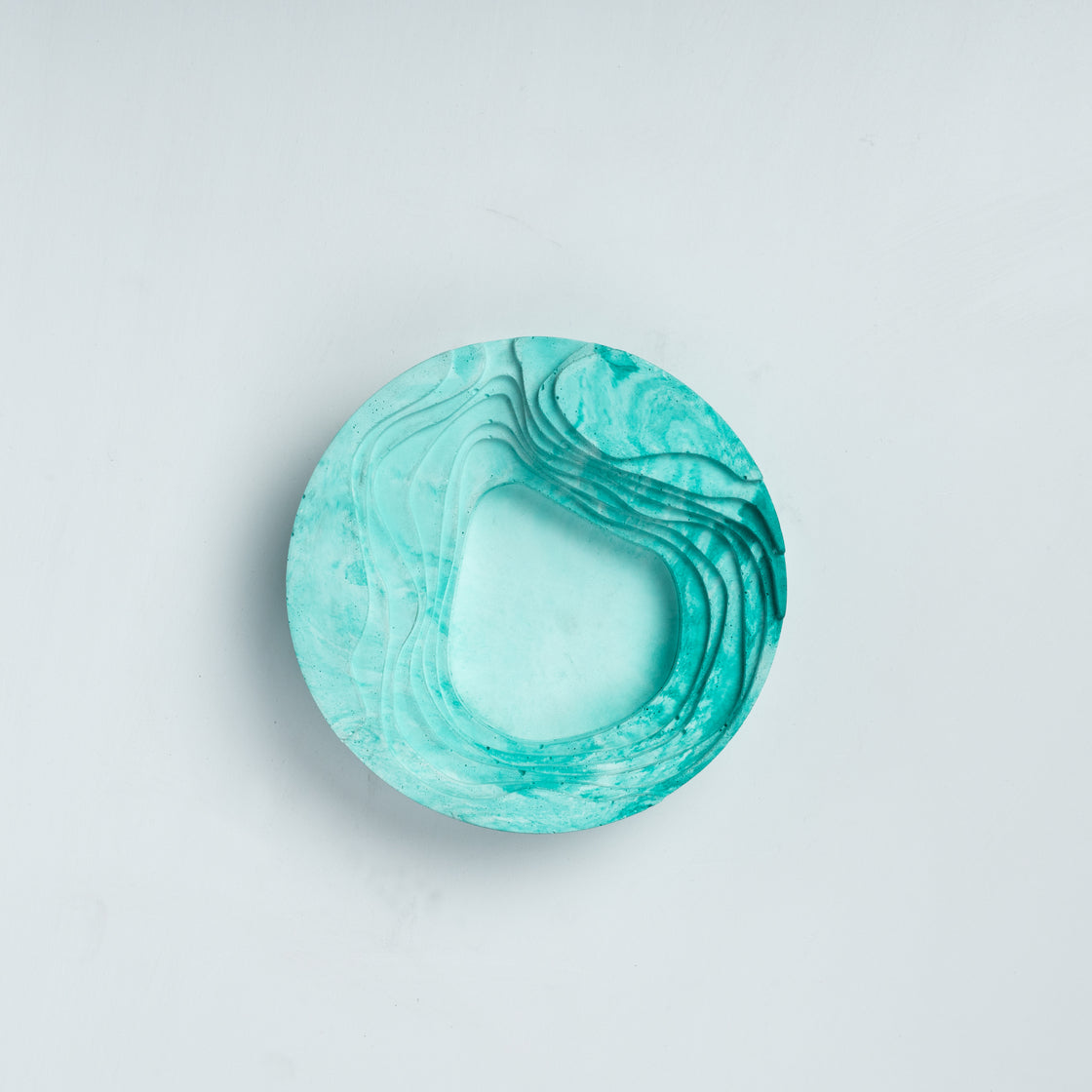 New Cavash Tray Mint Marble - Unique Ashtray- A Contemporary Design, the perfect gift for friends and colleagues.