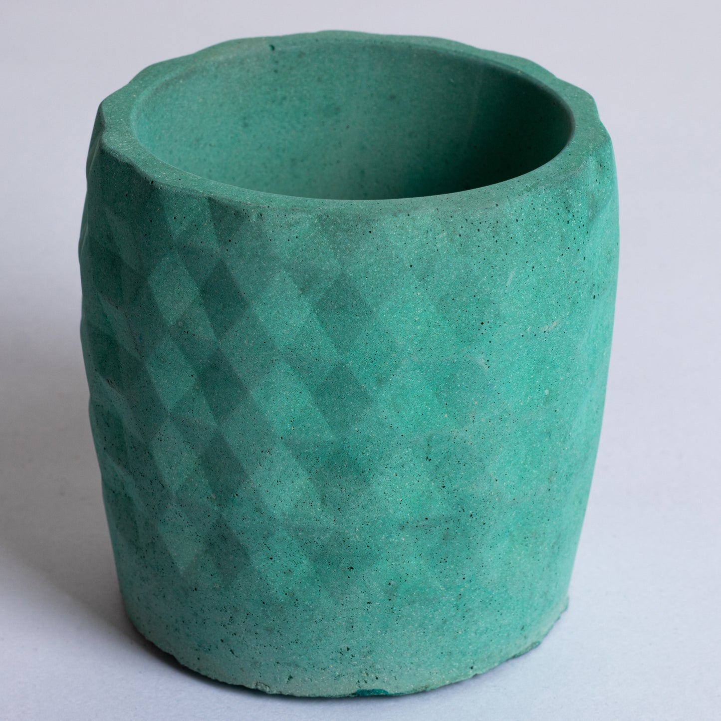 Xude Geometric Planter Basil Green - Succulent Planter Or Pen Stand