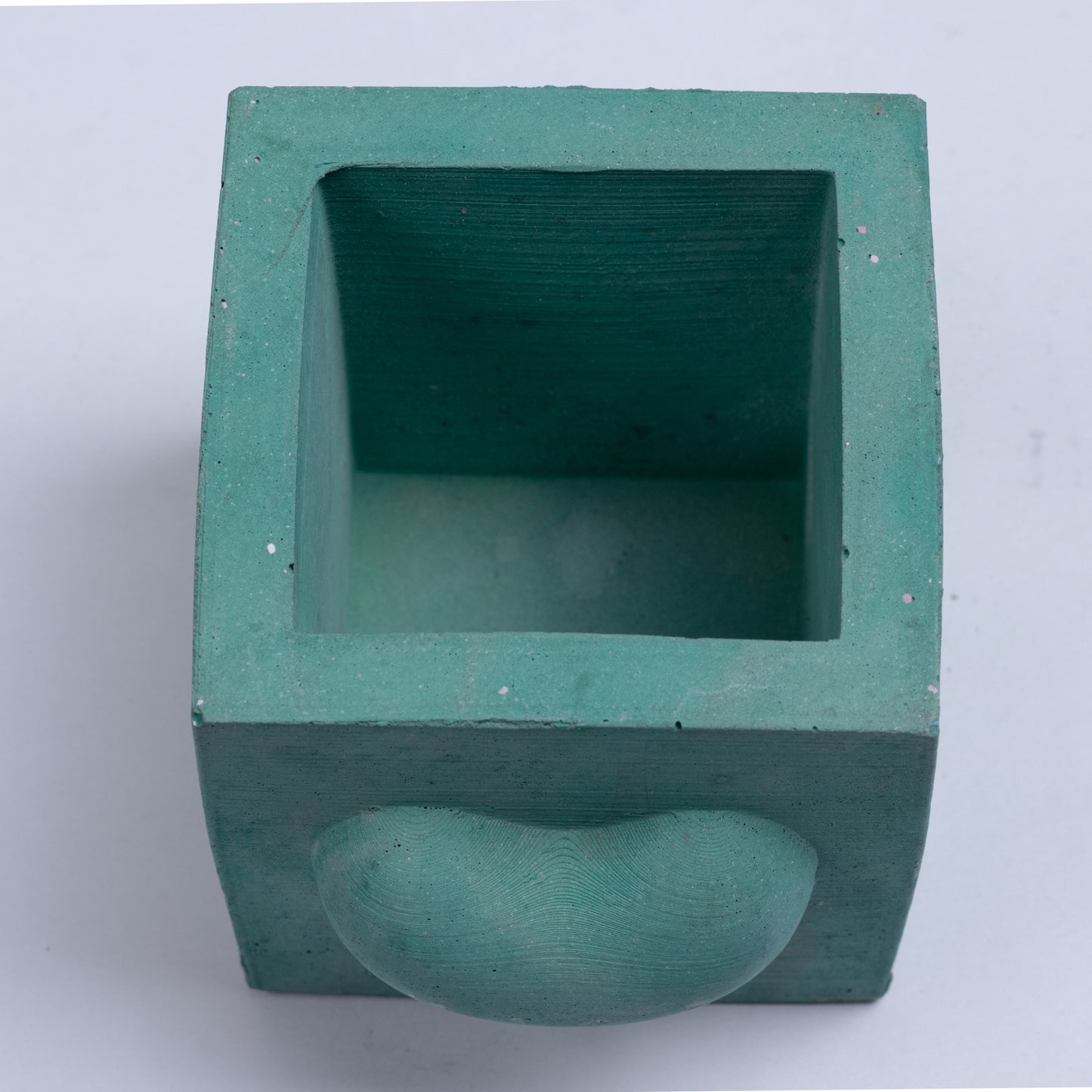 Hearty Planter Basil Green - 3D Heart shape Planter or Pen Stand for gifting to loved ones