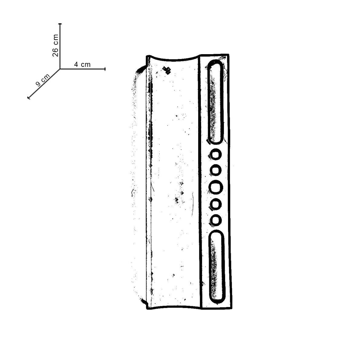 Trough Organiser-Cloud-Cardholder and pen stand