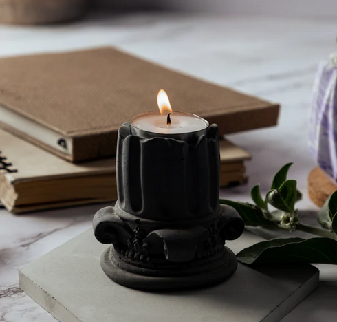 Incense and candle holder