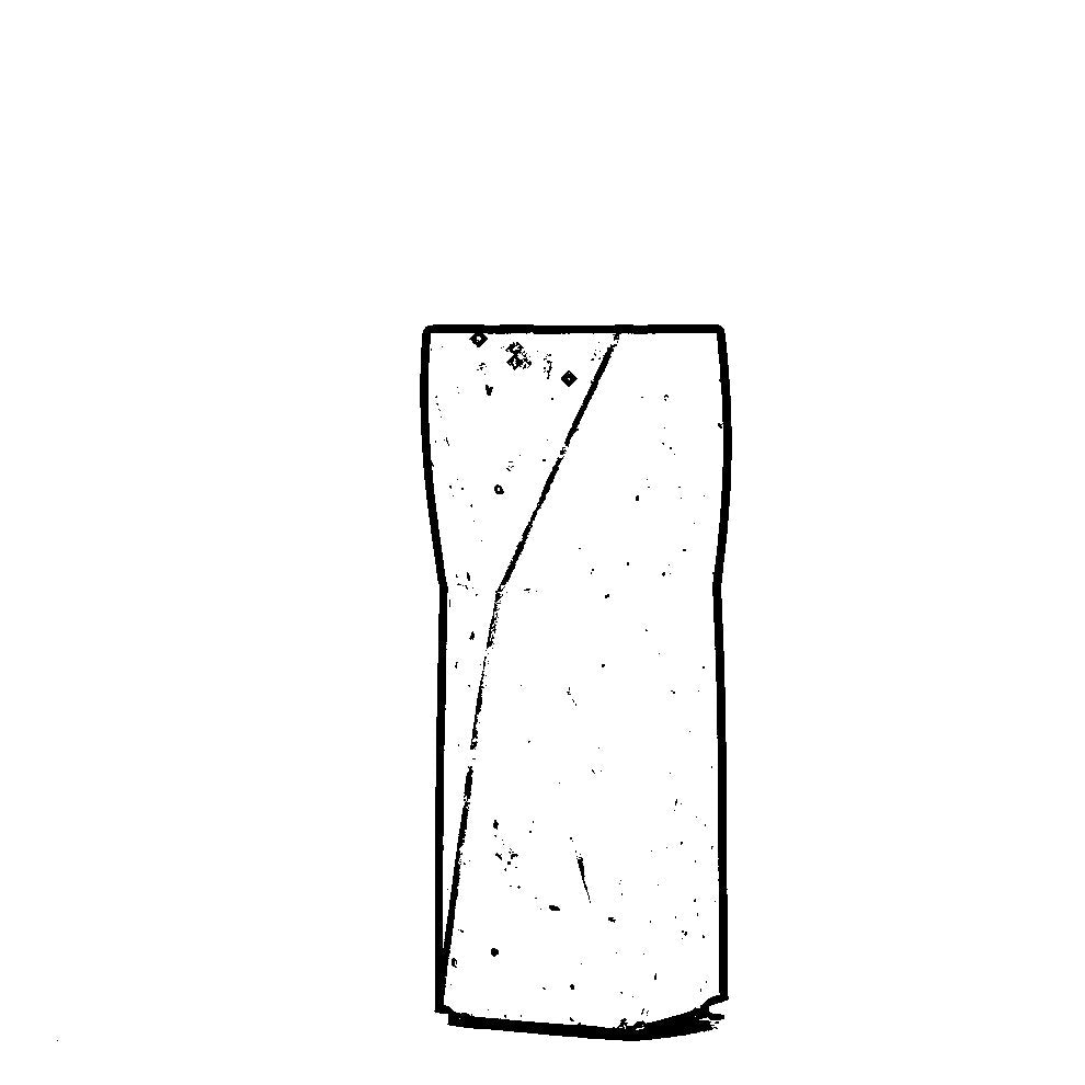 Geometric Prolong Vase