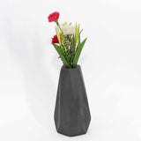 TallGrace - Geometric Hexagonal Designer Vase for Home Décor