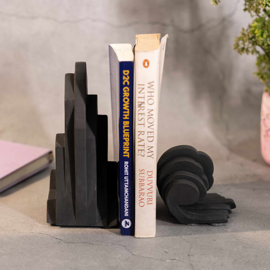 Peak & Nimbus- Set of 2 bookends