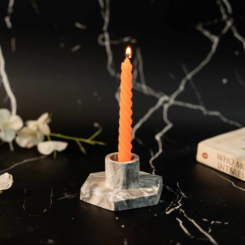 Xircle Modern Table Top Concrete Candle Stand
