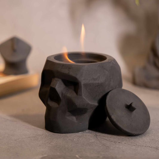 PyroSkull - Geometric Firepit