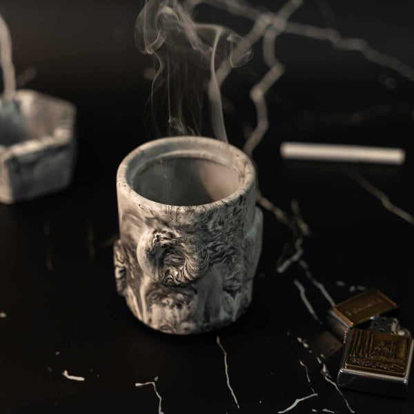 Passioni ashtray In noble metal - Shop online Zanetto craftsmanship