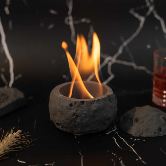 Moonlit firepit