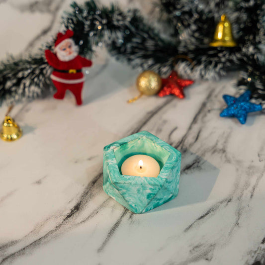 GeoGlow- Mint Marble