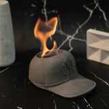 Capstone Firepit - NY Cap inspired designer Concrete firepit with Lid