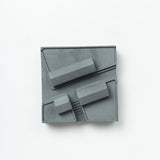 Hamlet-Dark concrete-Contemporary Design Monochromatic Paperweight- Desk Essentials from the house of Greyt