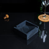 New Squash Tray Dark Concrete - A Square Shaped Ashtray- a perfect gift for friends, your partner, and colleagues.