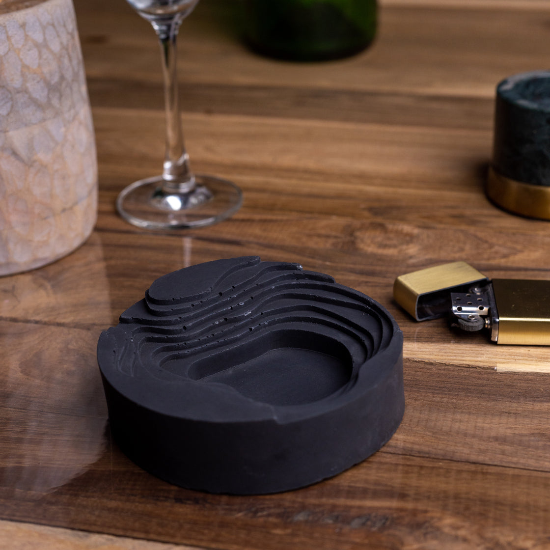 Cavash Tray Candy Marble - Unique Ashtray- A Contemporary Design, the perfect gift for friends and colleagues.