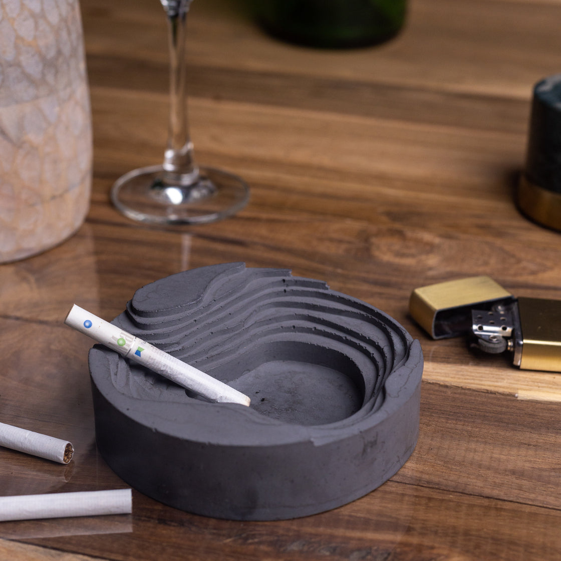 Cavash Tray Candy Marble - Unique Ashtray- A Contemporary Design, the perfect gift for friends and colleagues.