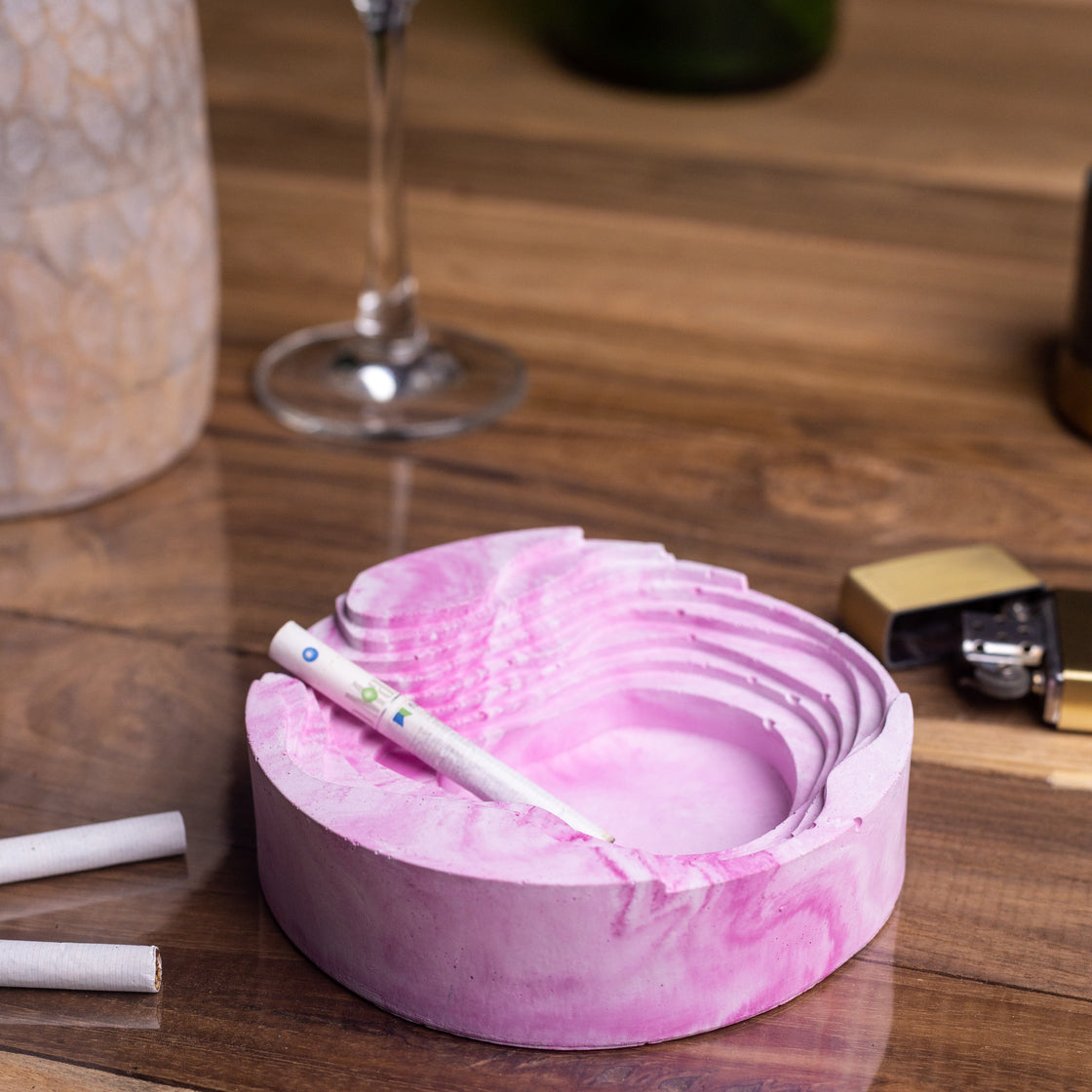 Cavash Tray Mint Marble - Unique Ashtray- A Contemporary Design, the perfect gift for friends and colleagues.