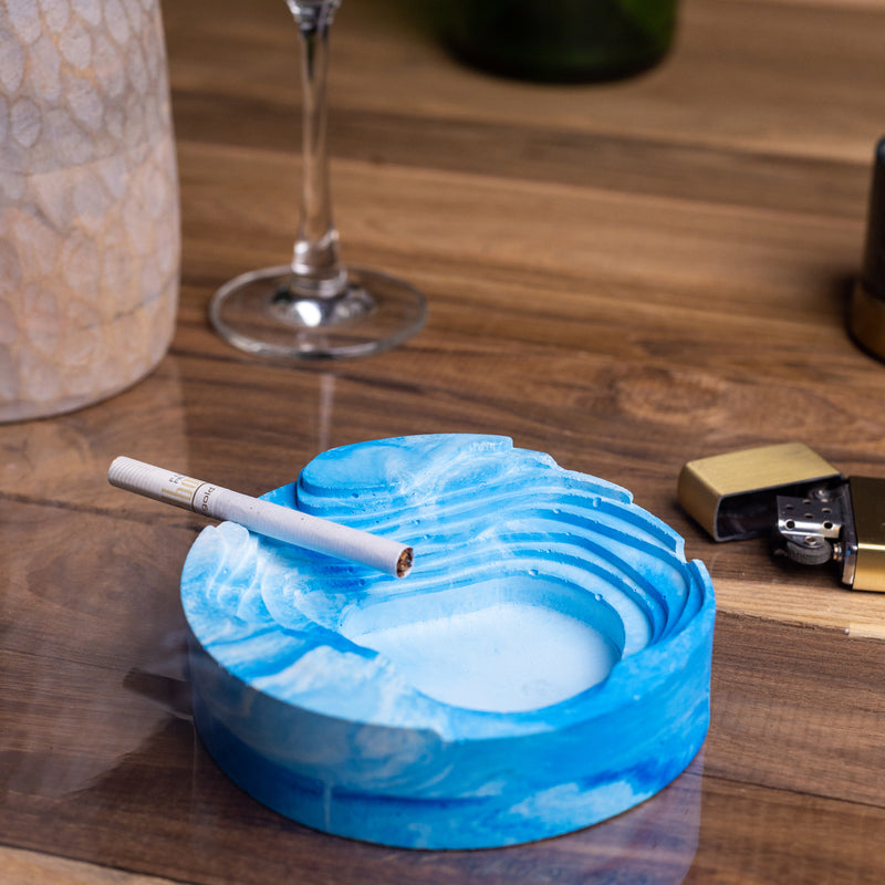 Cavash Tray Orchid Marble - Unique Ashtray- A Contemporary Design, the perfect gift for friends and colleagues.