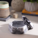Hextray Cloud - Hexagonal Geometric Ashtray for Indoor, Outdoor, Car, Office or Home Decor