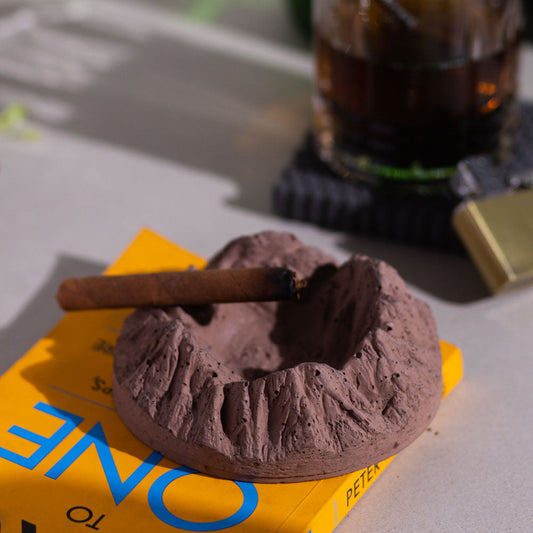 Mount Mountain Inspired Concrete Ashtray