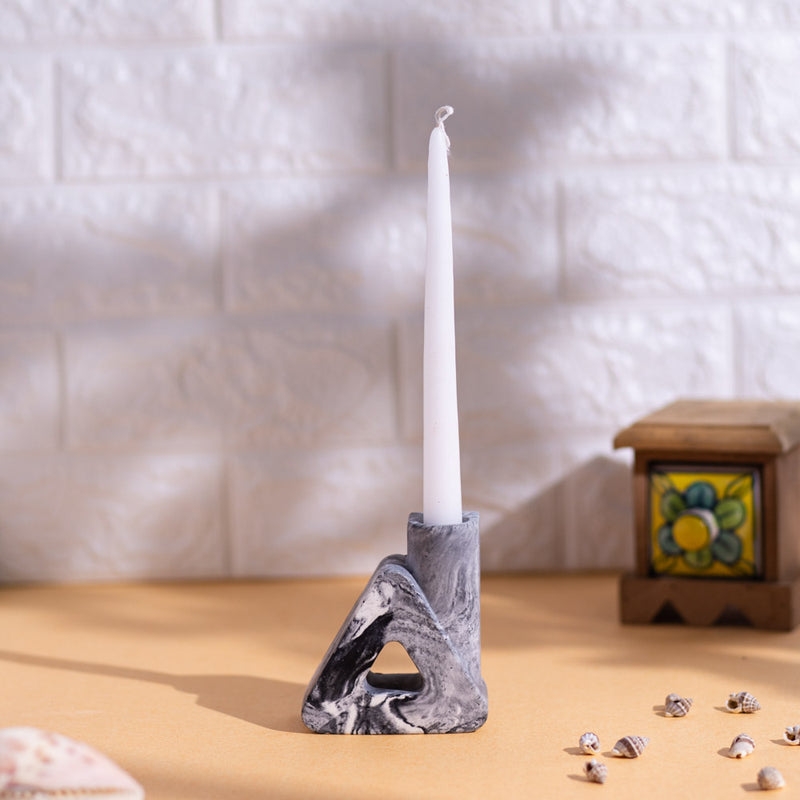 Trimney- Aesthetic Candle Holder made in concrete- elegant and minimal appeal