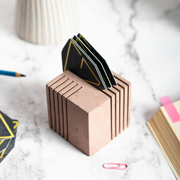 Cubsicle Cube Shaped Visiting Card Holder from the house of Greyt
